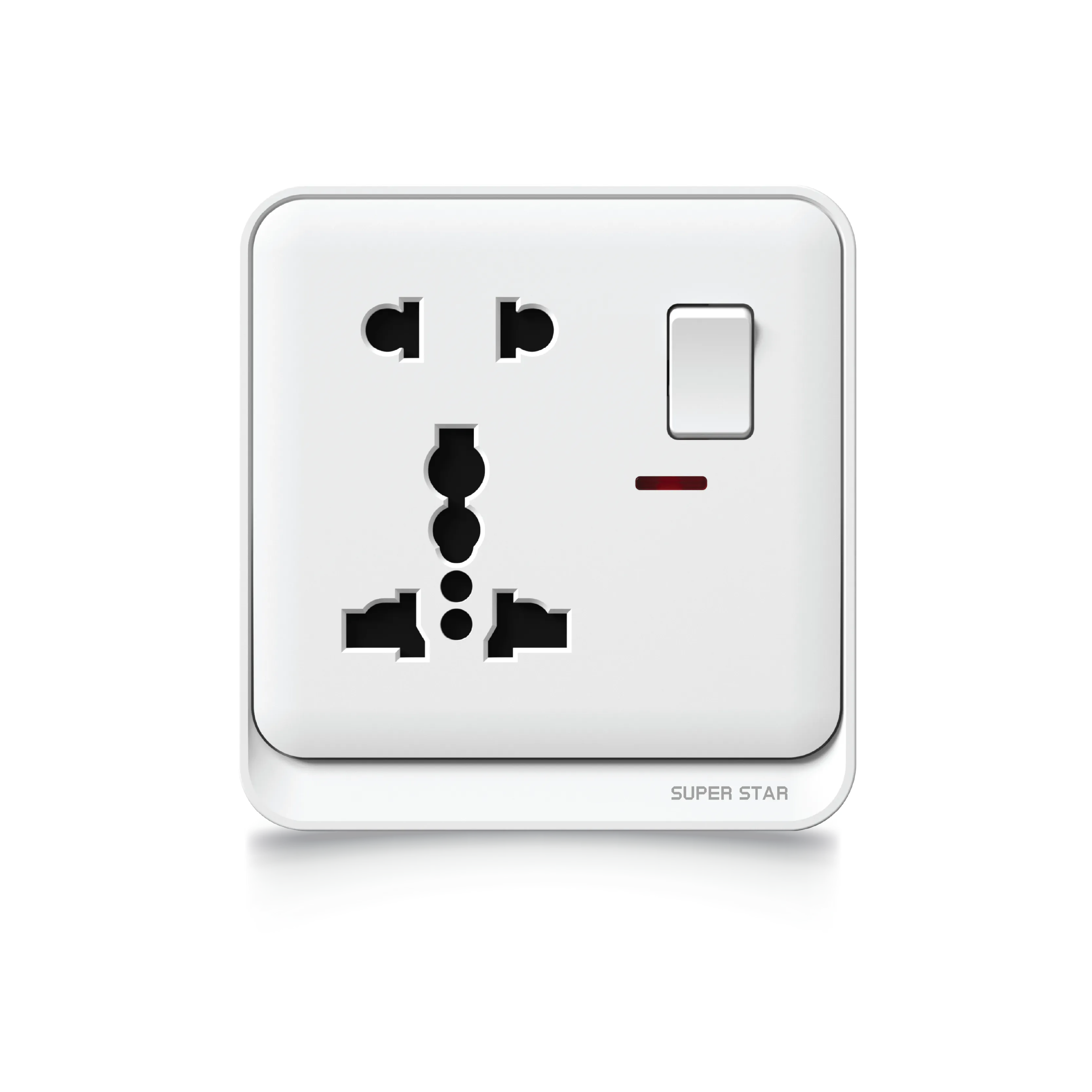 Super Star 2-3 pin multi socket
