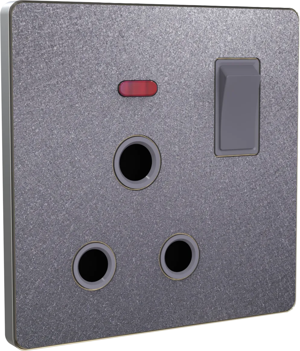 Super Star alpha three pin round socket