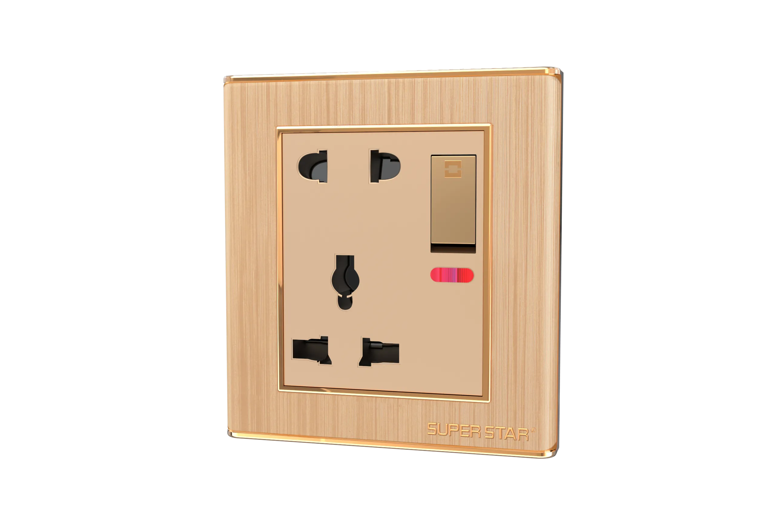 Super Star kito 2&3 pin multi socket - 13 Amp