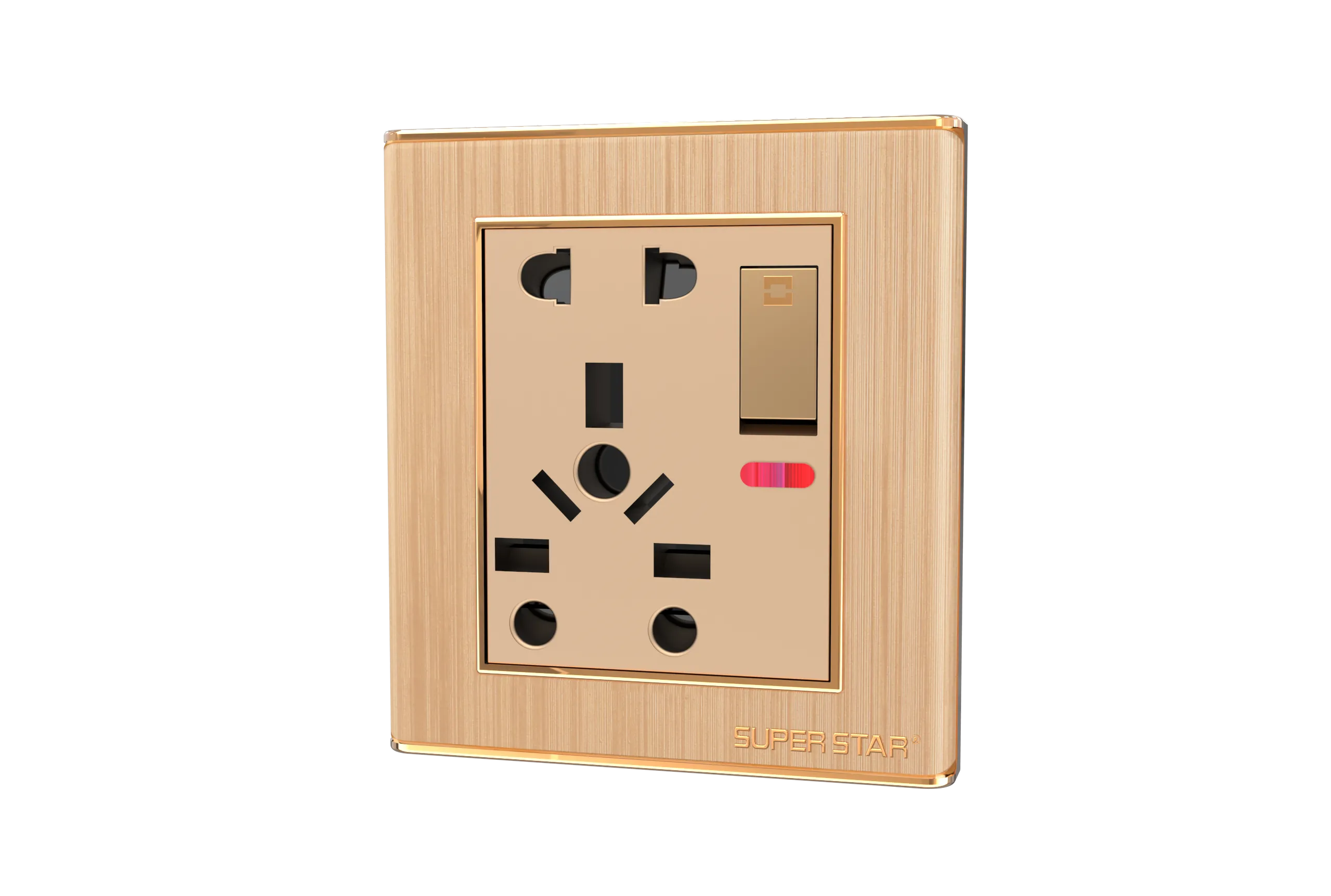 Super Star kito 10 pin socket with switch
