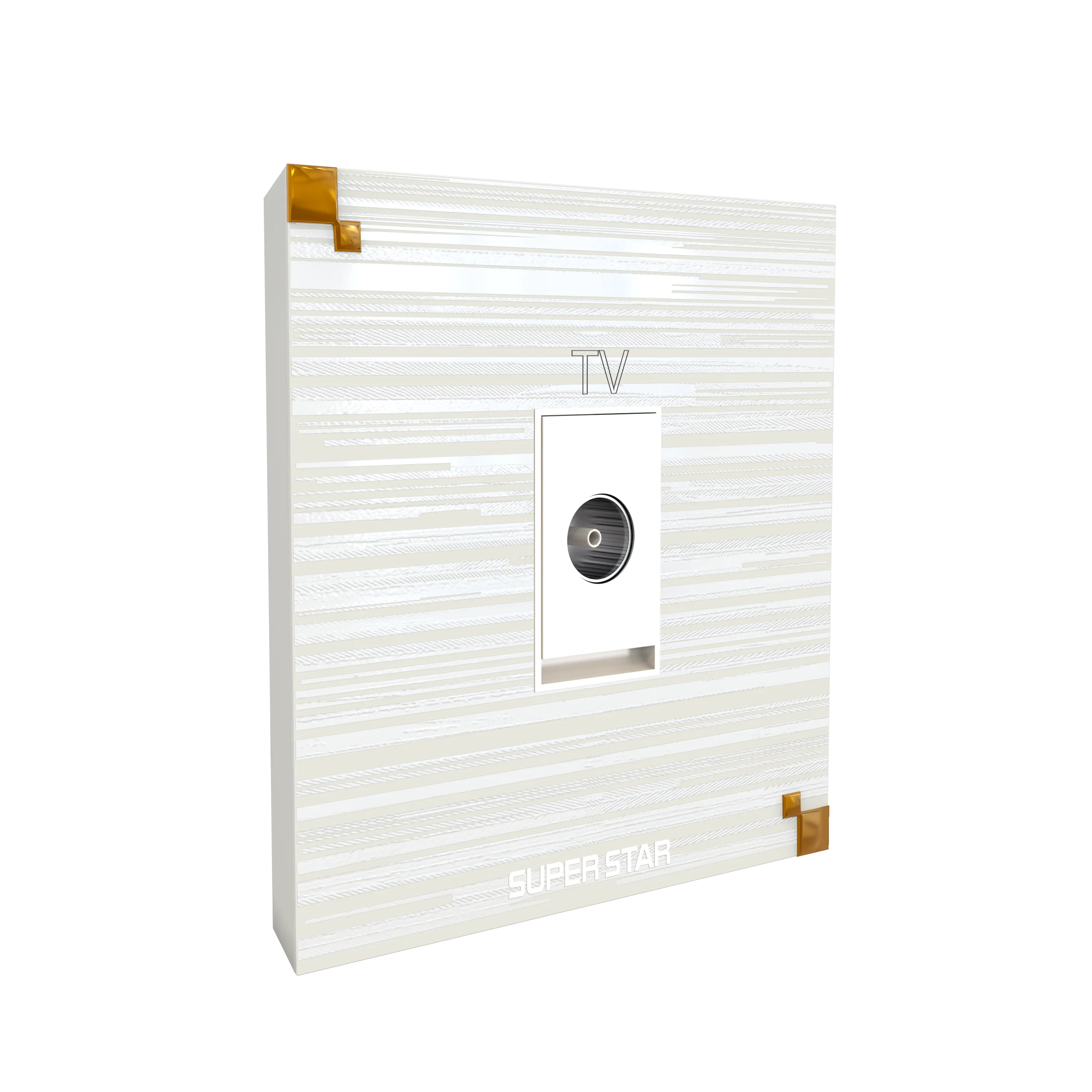 Super Star marble TV Socket