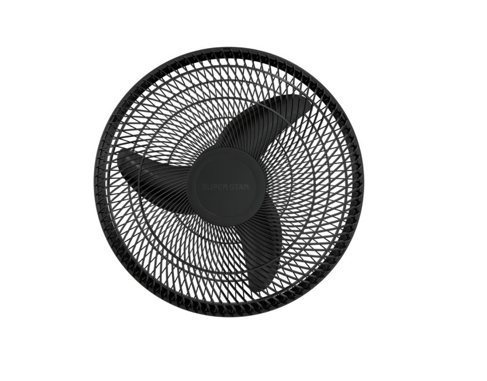 Super Star Net Fan AC 16" Black