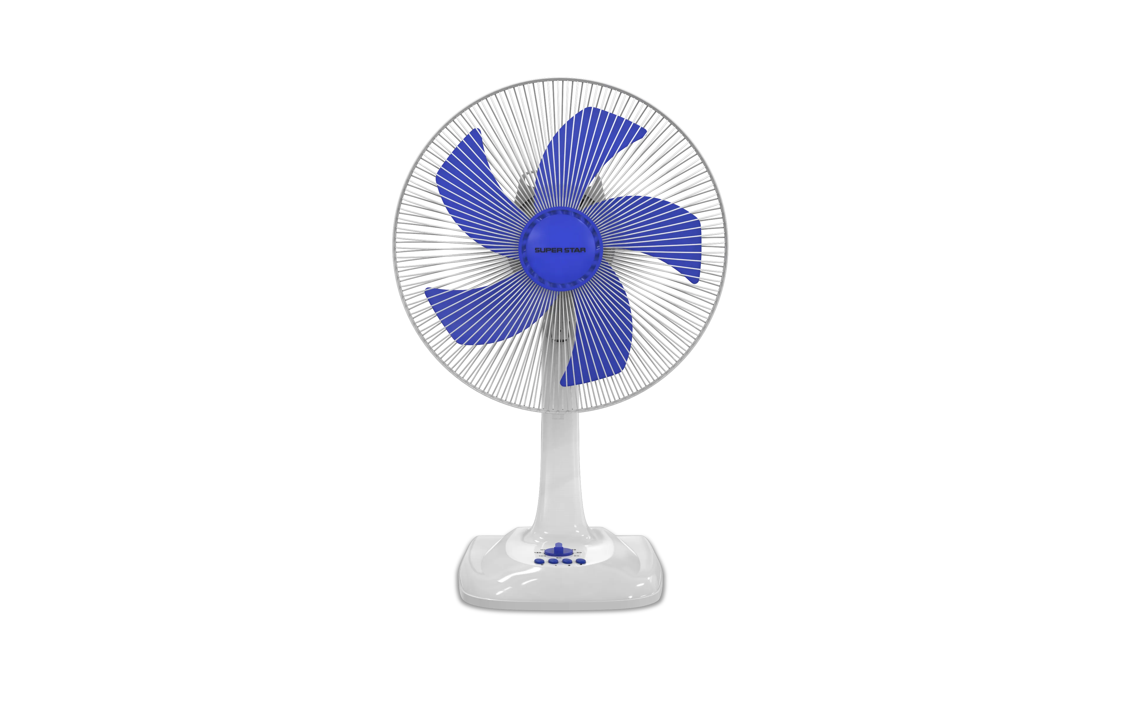 Super Star table fan (Blue) 16"