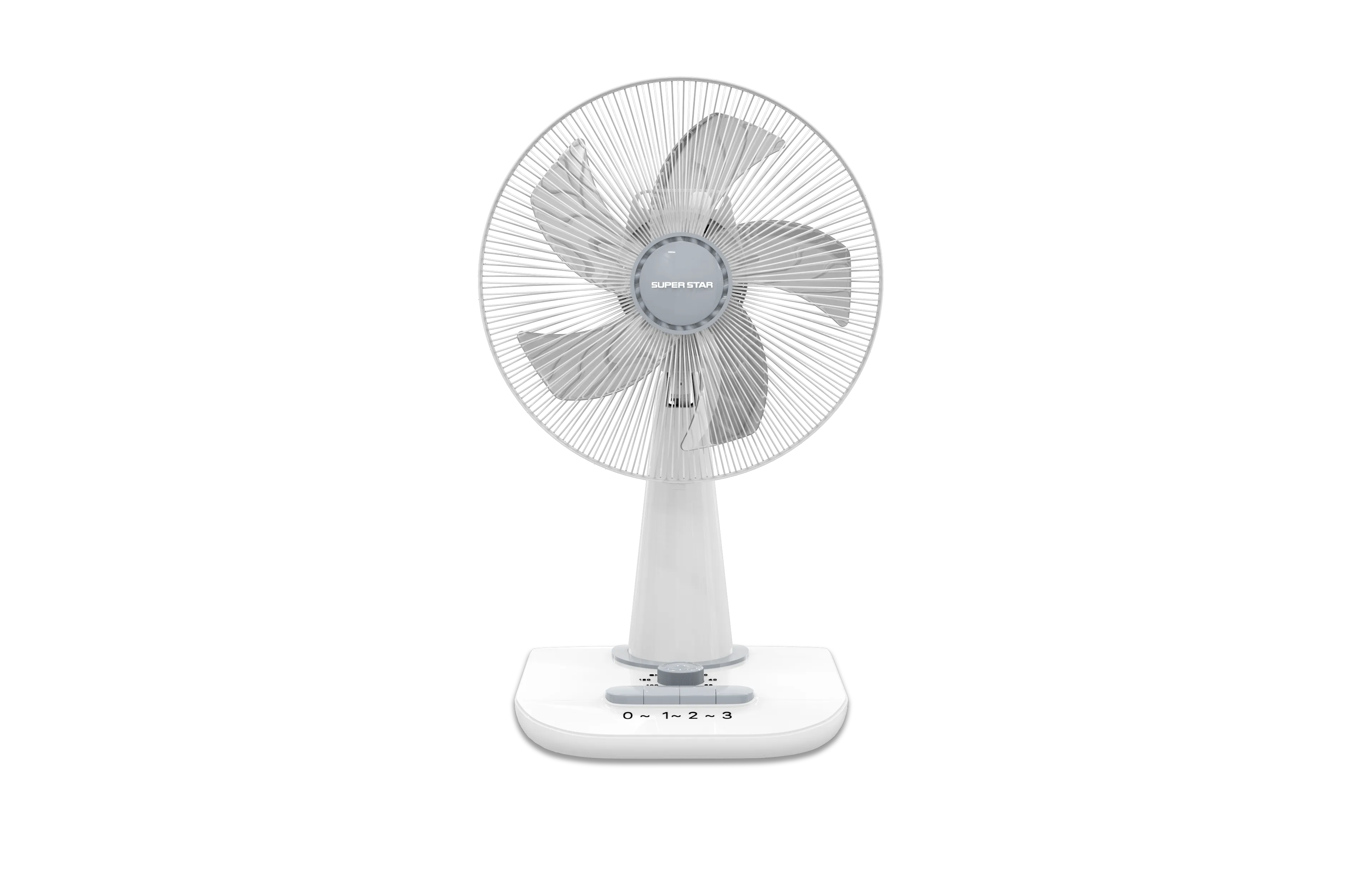 Super Star table fan (Grey) 16"