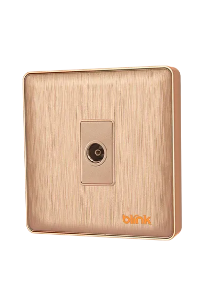 super star ultima gold series tv socket