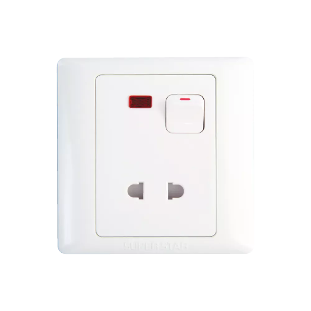 Super Star Lotus Series 2 pin socket with switch