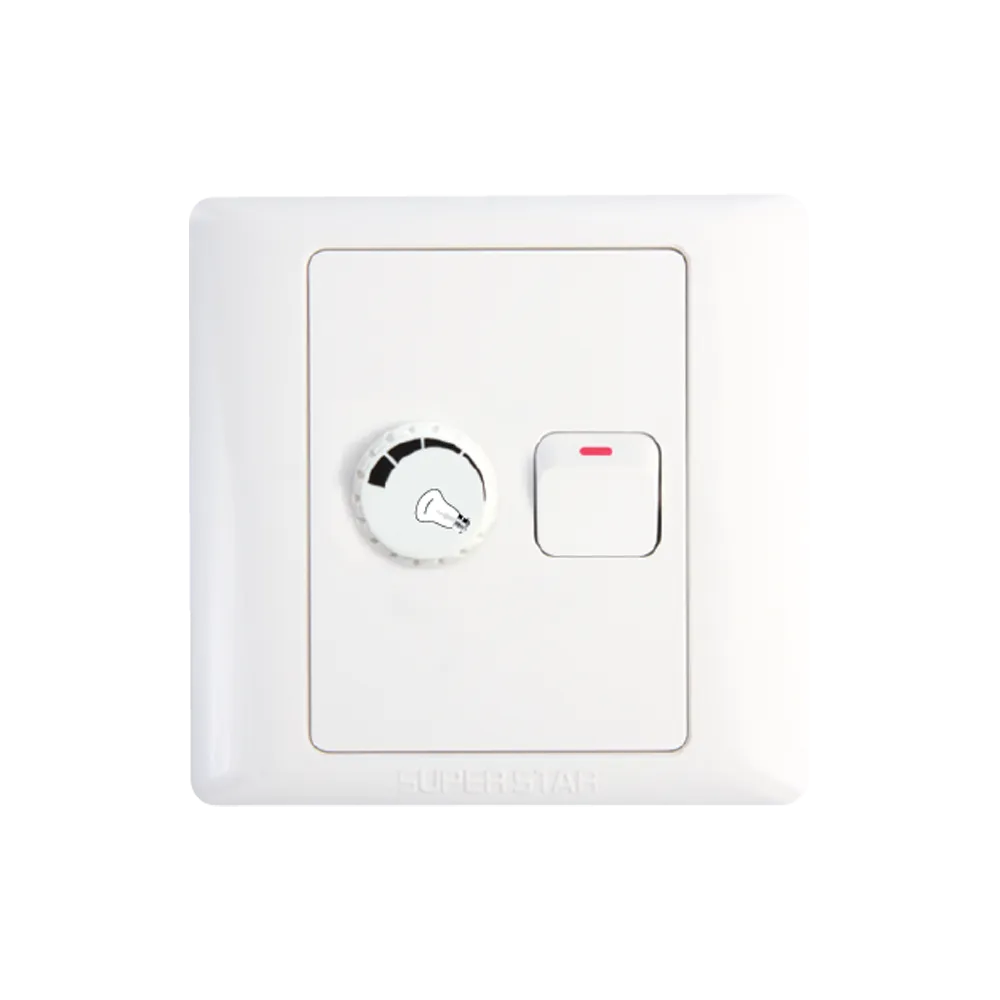 Super Star Lotus Series light dimmer with switch
