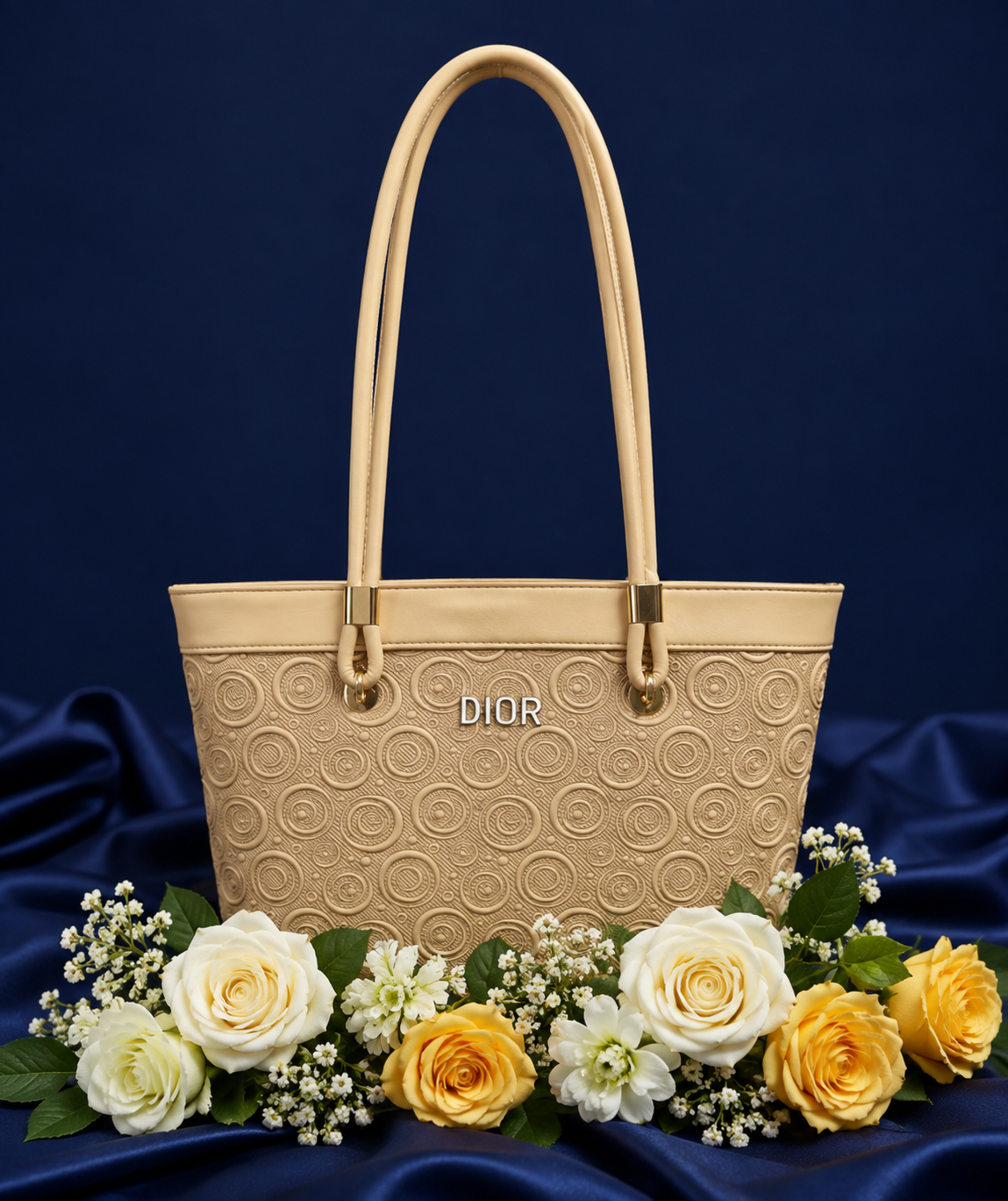 👜 Premium Beige Tote Bag –