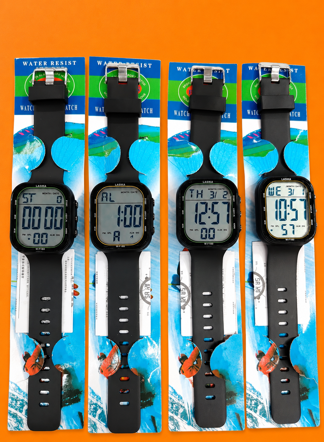 ⌚ LASIKA W-F180 ডিজিটাল স্পোর্টস ঘড়ি — স্টাইল ও ব্যবহারিকতার দারুণ সমন্বয়