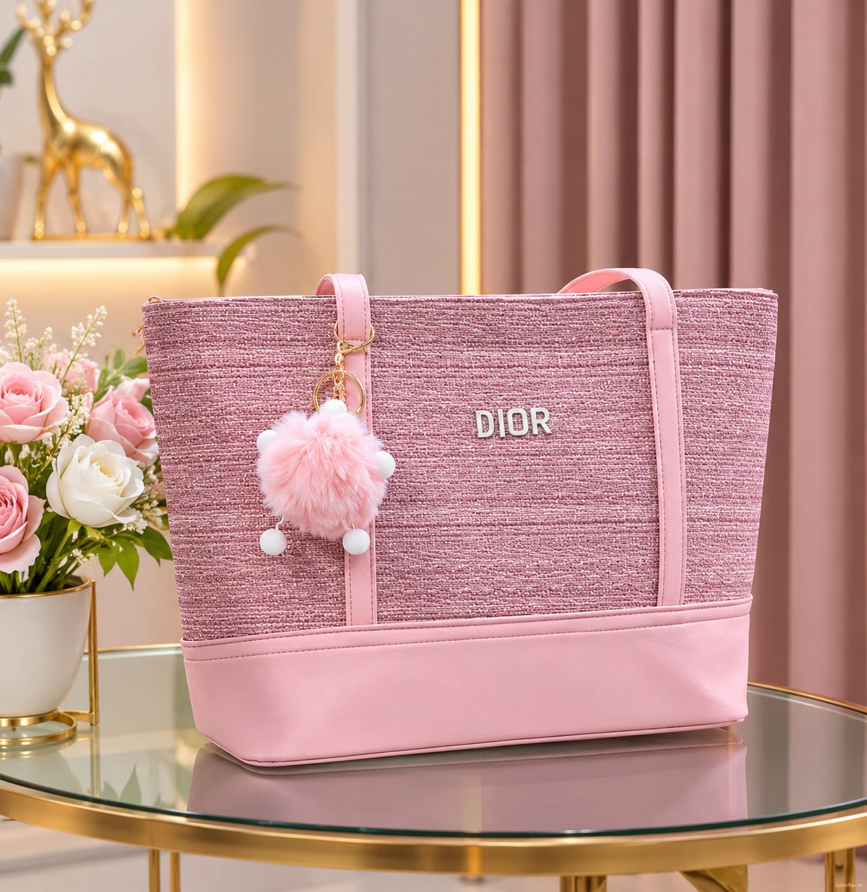 ✨ Premium Pink Tote Bag