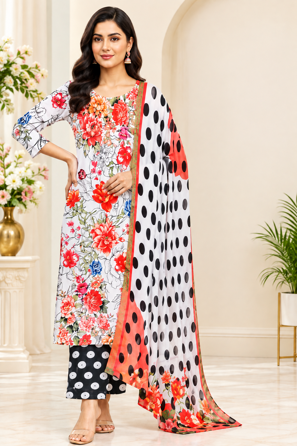 🌸 “Flora Royale – পুষ্পরাণী” 👑